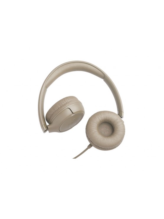 ყურსასმენი: JBL Tune 530 Wired On-Ear Headphones Beige - JBLT530BEG