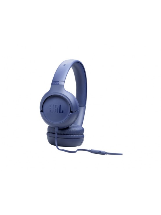 ყურსასმენი: JBL Tune 530 Wired On-Ear Headphones Blue - JBLT530BLU