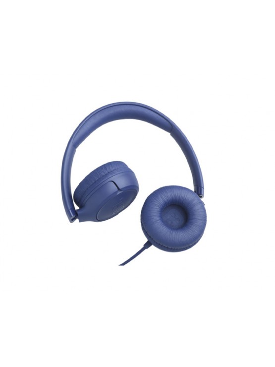 ყურსასმენი: JBL Tune 530 Wired On-Ear Headphones Blue - JBLT530BLU