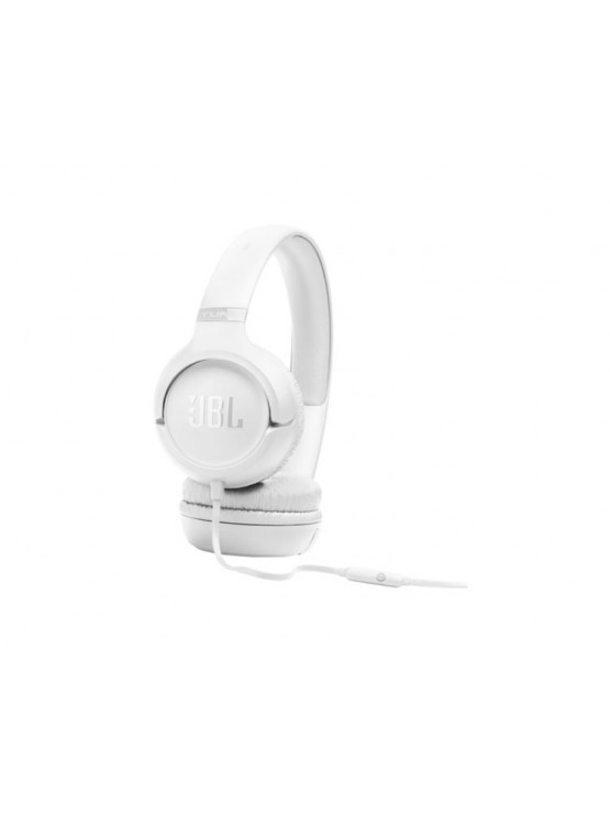 ყურსასმენი: JBL Tune 530 Wired On-Ear Headphones White - JBLT530WHT