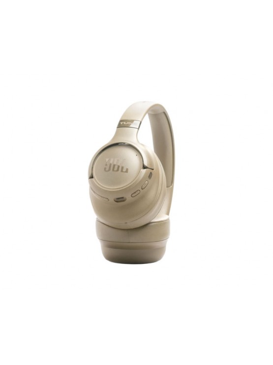 ყურსასმენი: JBL Tune 780NC Adaptive Noise Cancelling Wireless Over-Ear Headphones Beige - JBLT780NCBEG