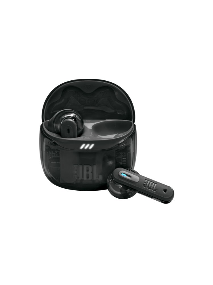 ყურსასმენი: JBL Tune Flex 2 Ghost Edition True Wireless Earbuds Black - JBLTFLEX2GBLK