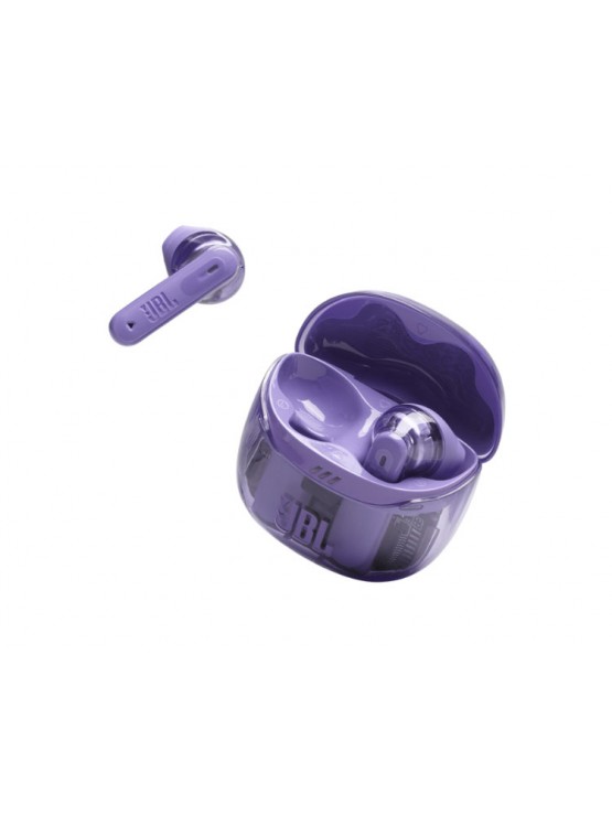 ყურსასმენი: JBL Tune Flex 2 Ghost Edition True Wireless Earbuds Mauve - JBLTFLEX2GMAE