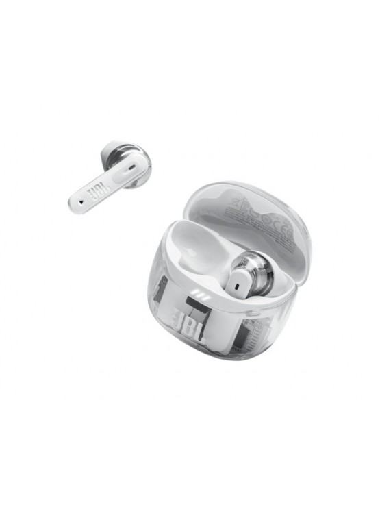 ყურსასმენი: JBL Tune Flex 2 Ghost Edition True Wireless Earbuds White - JBLTFLEX2GWHT