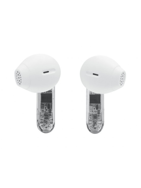 ყურსასმენი: JBL Tune Flex 2 Ghost Edition True Wireless Earbuds White - JBLTFLEX2GWHT