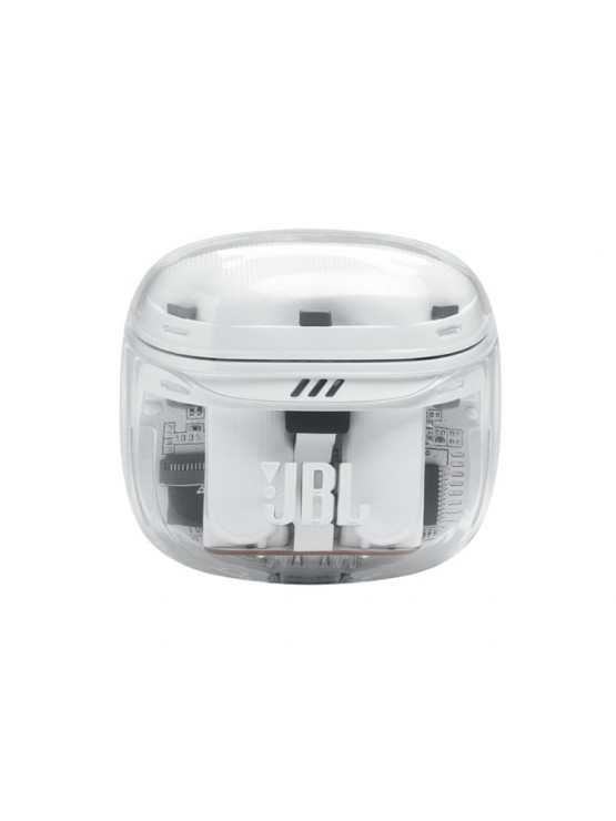 ყურსასმენი: JBL Tune Flex 2 Ghost Edition True Wireless Earbuds White - JBLTFLEX2GWHT