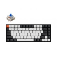 კლავიატურა: Keychron K2 84 Key Gateron Hot-Swap White Backlight Blue Switch Black - K2A2H_Keychron