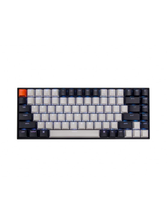 კლავიატურა: Keychron K2 84 Key Gateron Hot-Swap White Backlight Blue Switch Black - K2A2H_Keychron