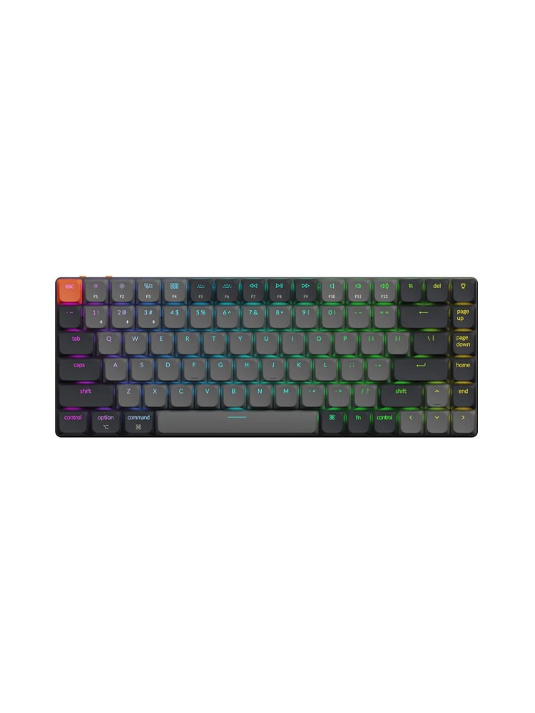 კლავიატურა: Keychron K3 QMK Wireless RGB Mechanical Keyboard Brown Switch - K3X-B3