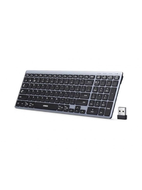 კლავიატურა: UGREEN K552 Bluetooth USB Keyboard Grey - 75163