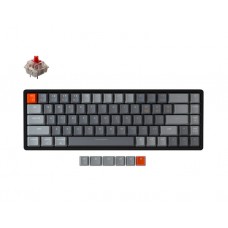 კლავიატურა: Keychron K6 68 Key Gateron G Pro Hot-Swap RGB Red Wireless Mechanical Keyboard - K6W1_Keychron