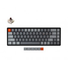 კლავიატურა: Keychron K6 68 Key Gateron G Pro Hot-Swap RGB Brown Wireless Mechanical Keyboard - K6W3_Keychron