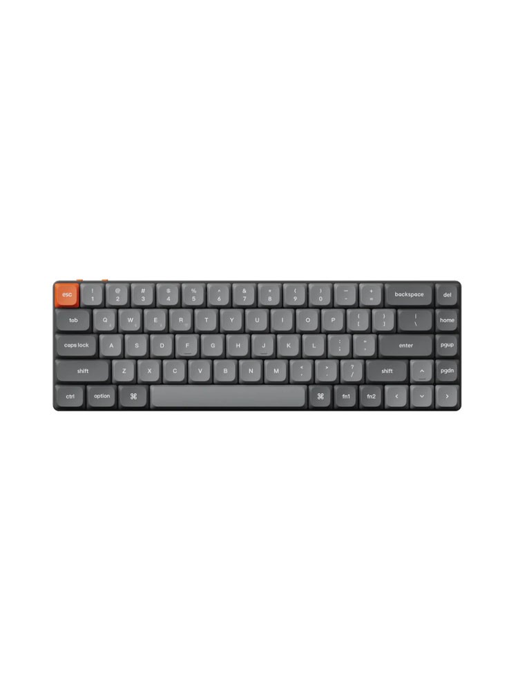 კლავიატურა: Keychron K7 Max Wireless RGB Mechanical Keyboard Red Switch - K7M-B1