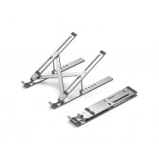 ნოუთბუქის სადგამი: Vention KDMI0 Foldable Laptop Stand 17" Silver Aluminum