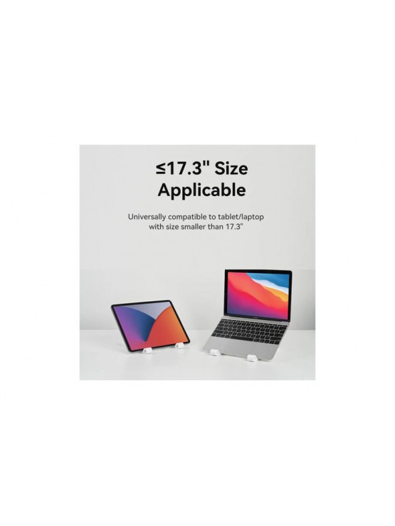 ნოუთბუქის სადგამი: Vention KDNW0 Laptop Stand 17.3" White