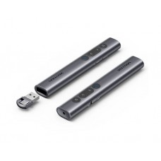 პრეზენტერი: Vention KQIH0 2.4G Wireless PowerPoint Presenter 100m Range Gray