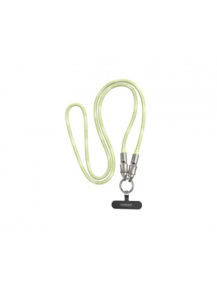 კაბელი: UGREEN L508 60W Type-C To Type-C PD Fast Charging Lanyard Cable 1.2m Green - 35500