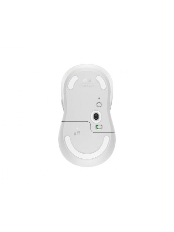 მაუსი: Logitech Signature M650 L LEFT Bluetooth Mouse Off-White - L910-006255