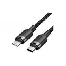 კაბელი: Vention LALBF USB 2.0 Type-C to Lightning 27W PD Fast Charging Cable 1m Black