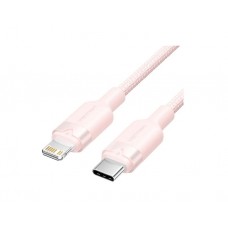 კაბელი: Vention LALPF USB 2.0 Type-C to Lightning 27W PD Fast Charging Cable 1m Pink