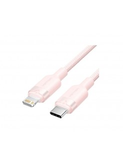კაბელი: Vention LALPF USB 2.0 Type-C to Lightning 27W PD Fast Charging Cable 1m Pink