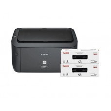 პრინტერი ლაზერული: Canon i-SENSYS LBP-6030B Laser Printer Black + 2 cartridges