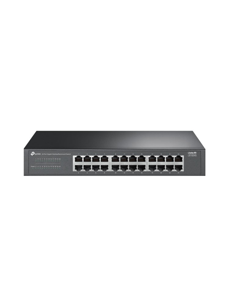 სვიჩი: TP-Link LS1024G 24-Port Gigabit Desktop/Rackmount Switch