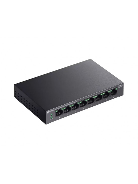 სვიჩი: TP-Link LS108GP 8-Port Gigabit Desktop Switch with 8-Port PoE+