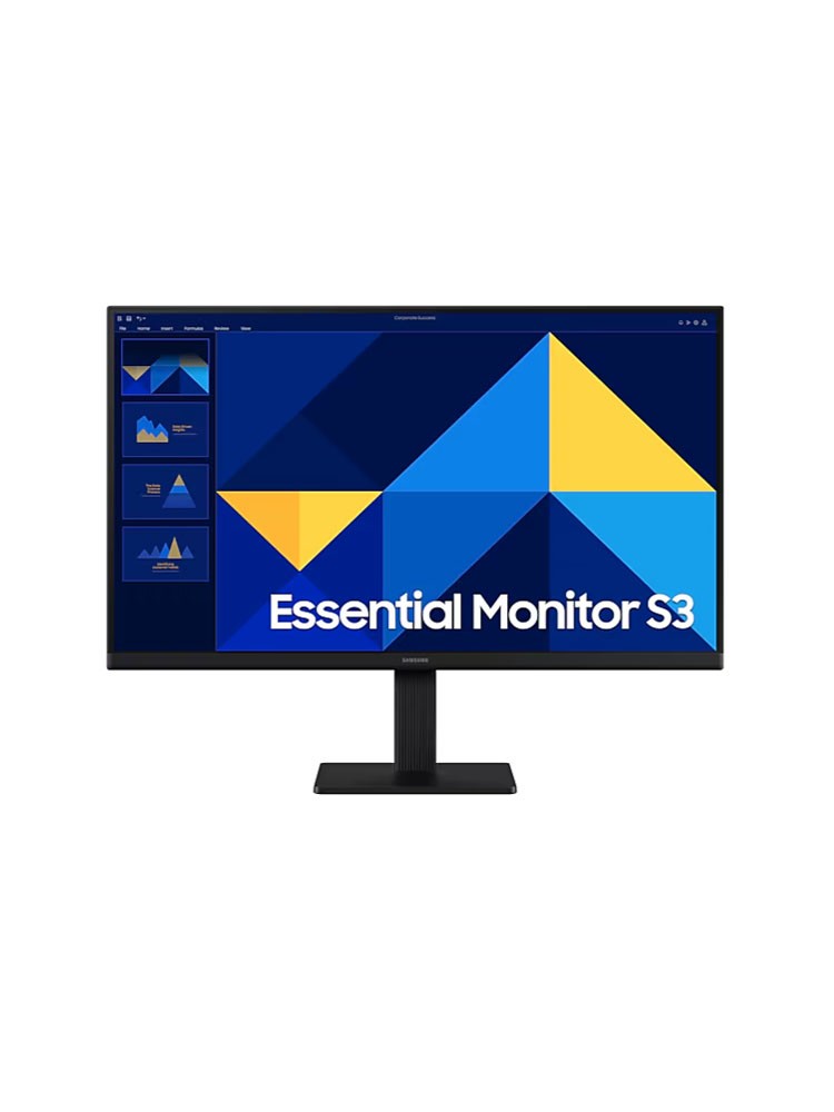 მონიტორი: Samsung LS24D300GAIXCI 24" FHD IPS 100Hz 5ms VGA HDMI Black