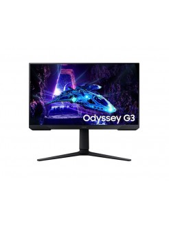 მონიტორი: Samsung Odyssey G3 LS27DG300EIXCI 27" FHD 180Hz 1ms HDMI DP Black