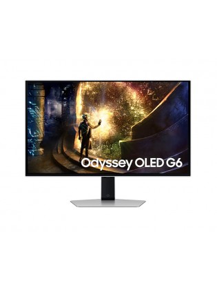 მონიტორი: Samsung Odyssey G6 LS27DG612SIXCI 27" 2K QHD OLED 240Hz 0.03ms 2xHDMI DP USB Silver