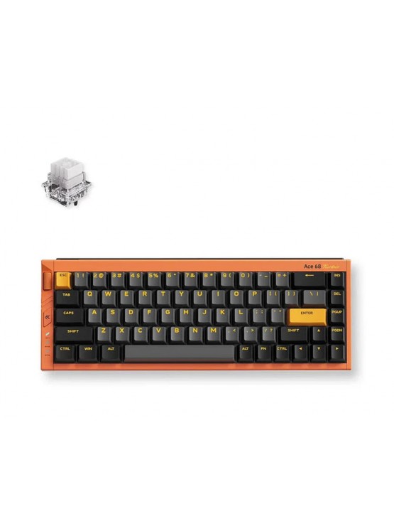 კლავიატურა: Mchose Ace 68 Turbo Wired Hall Effect Keyboard Galaxy Orange - MC-Ace68Turbo-9