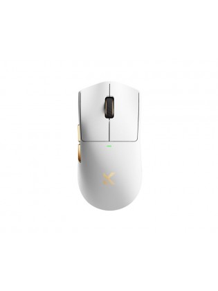 მაუსი: Mchose K7 Ultra 8K Lightweight Wireless Gaming Mouse White Gold - MC-K7-11