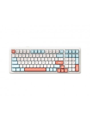 კლავიატურა: Mchose K99 V2 Wireless Gaming Mechanical Keyboard Horizon Orange - MC-K99V2-3
