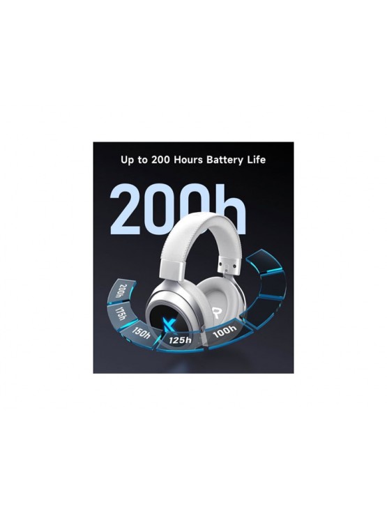 ყურსასმენი: Mchose X9 Wireless Gaming Headset White - MC-X9-1