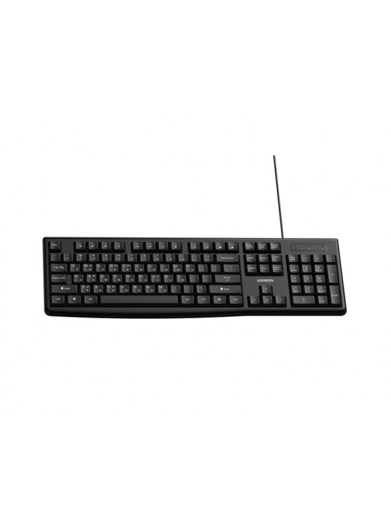 კლავიატურა-მაუსი: UGREEN MK003 15097&MU007 90789 Wired Keyboard and Mouse Combo Black