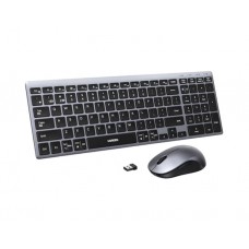 კლავიატურა-მაუსი: UGREEN MK552 Wireless Keyboard & Mouse Combo Grey - 85513