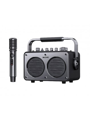 დინამიკი: MLOVE S1 Wireless Karaoke Speaker Black