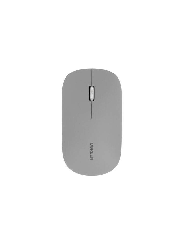 მაუსი: UGREEN MU001 90373 Wireless 2.4G Slim Silent Mouse Light Gray