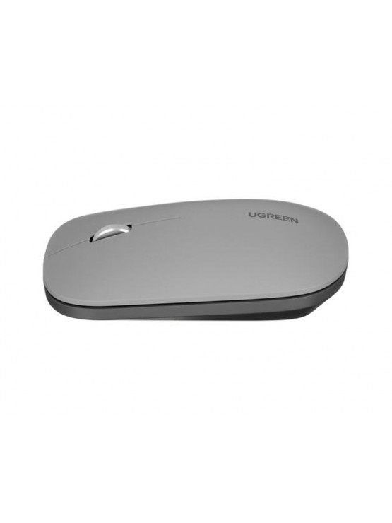 მაუსი: UGREEN MU001 90373 Wireless 2.4G Slim Silent Mouse Light Gray