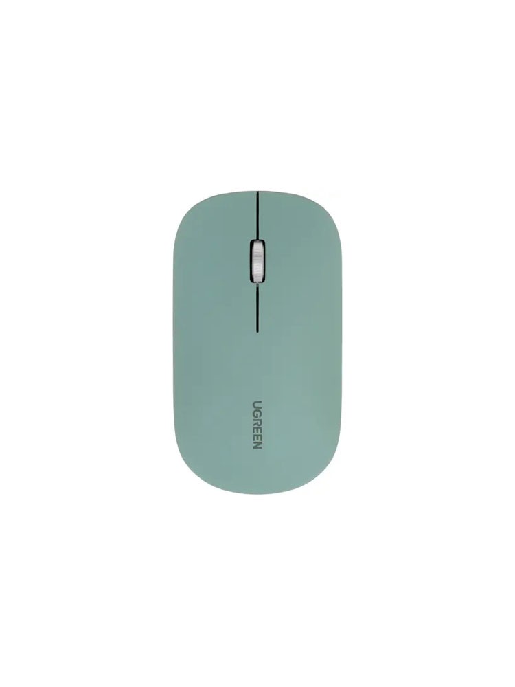 მაუსი: UGREEN MU001 90374 Wireless 2.4G Slim Silent Mouse Green