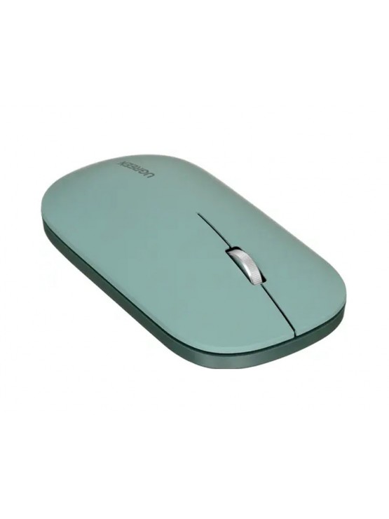 მაუსი: UGREEN MU001 90374 Wireless 2.4G Slim Silent Mouse Green