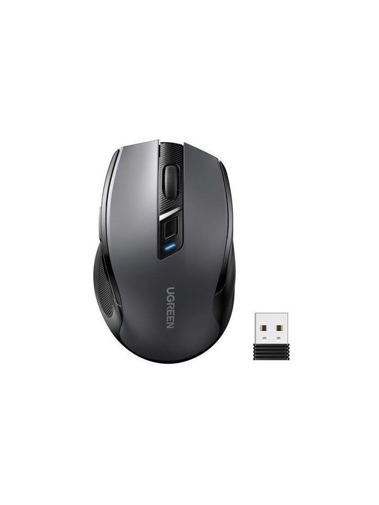 მაუსი: UGREEN MU006 Ergonomic Wireless Mouse Black - 90545