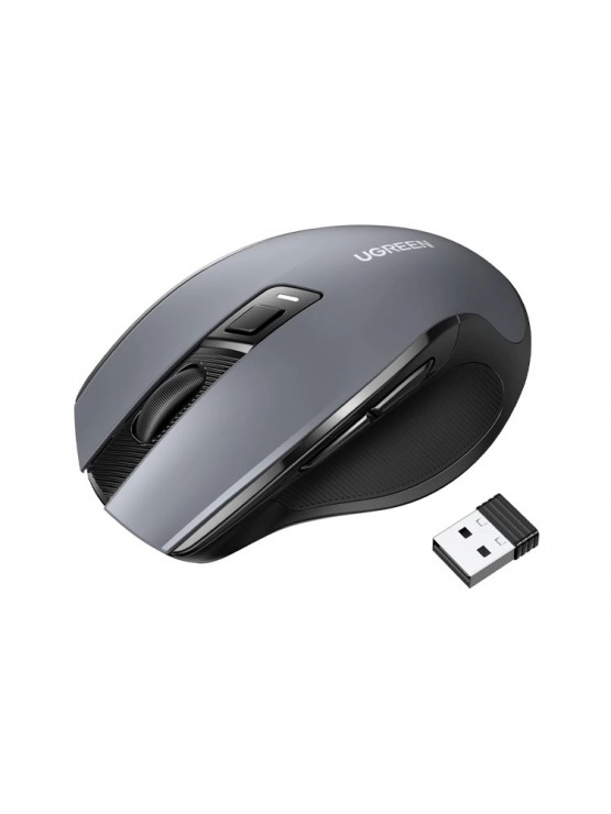 მაუსი: UGREEN MU006 Ergonomic Wireless Mouse Black - 90545
