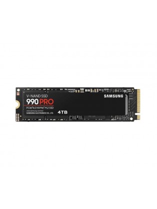 მყარი დისკი: Samsung 990 PRO 4TB PCIe 4.0 NVMe M.2 SSD - MZ-V9P4T0BW