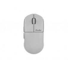 მაუსი: NUBI NM1 Ultra-Light Wireless Gaming Mouse White - NM1-WL-WH