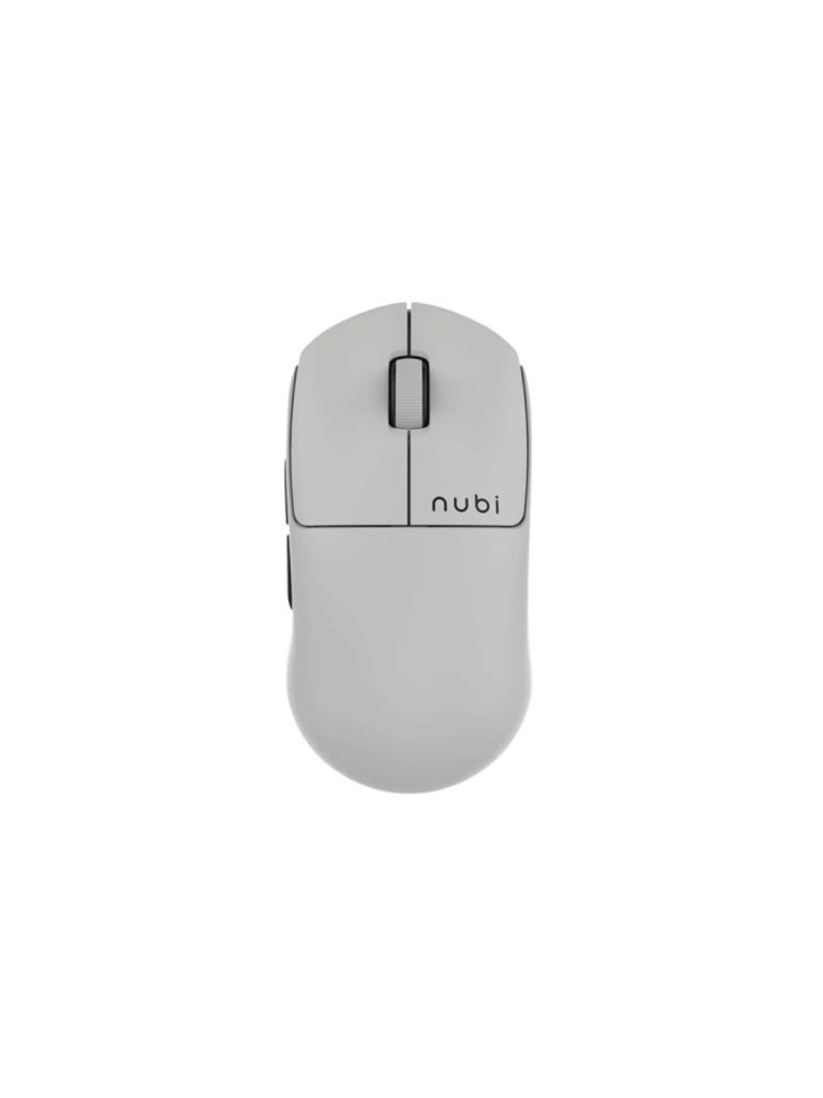 მაუსი: NUBI NM1 Ultra-Light Wireless Gaming Mouse White - NM1-WL-WH