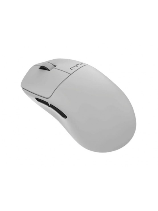 მაუსი: NUBI NM1 Ultra-Light Wireless Gaming Mouse White - NM1-WL-WH