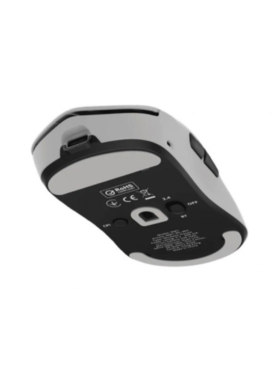 მაუსი: NUBI NM1 Ultra-Light Wireless Gaming Mouse White - NM1-WL-WH
