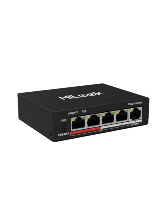 სვიჩი: HiLook NS-0105P-35 5-Port PoE Unmanaged Switch